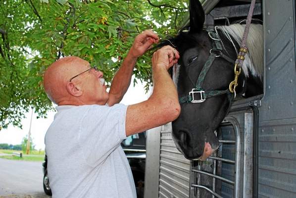 Dr. Pol with horse